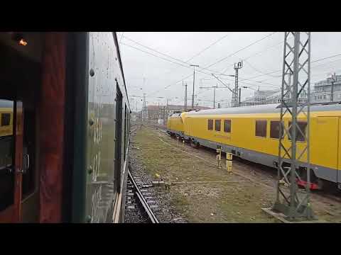 FME Nikolausfahrt  / Sonderzug nach Rothenburg ob der Tauber.  Mit Diesellok V 100 1019. 