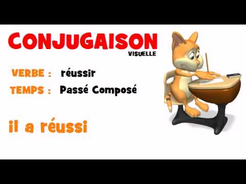 CONJUGAISON = réussir = Passé Composé