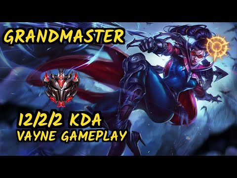 APK Fury (VAYNE) vs VLADIMIR - 12/2/2 KDA BOTTOM ADC GAMEPLAY - KR Ranked GRANDMASTER