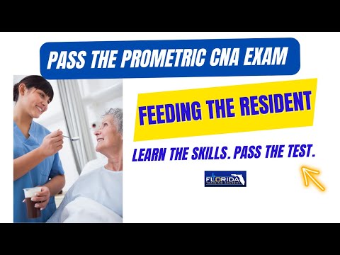 2023 Prometric CNA Skill: Feeding the Resident