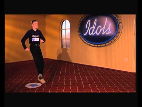 Hilarious audition of Vincent's wooden shoe dancing - Audition - Idols season 1