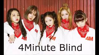 4Minute - Blind [Line Distribution]