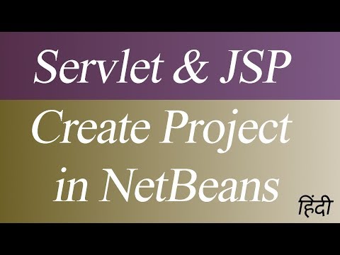 How to Create Servlet and JSP Project in NetBeans Hindi