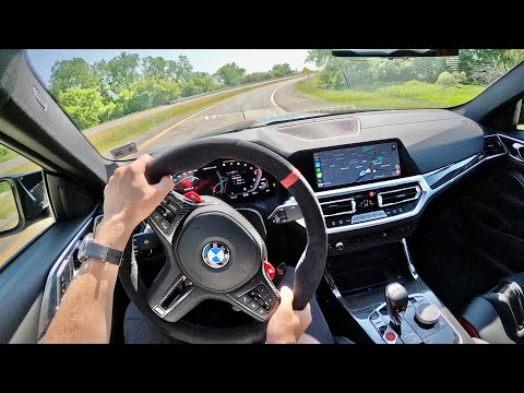 2023 BMW M4 CSL - POV Driving Impressions (Street)