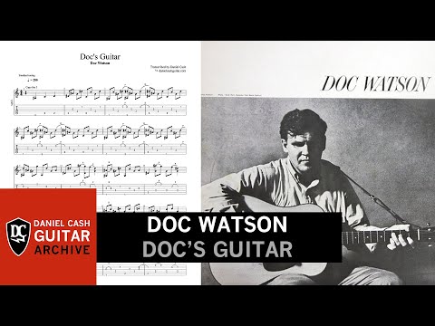 Doc Watson - Doc's Guitar (Transcription)
