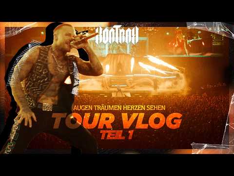 Kontra K - Augen Träumen Herzen Sehen TOUR VLOG TEIL 1