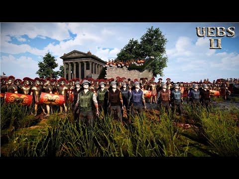 CAN 10 SUPER ARCHERS PROTECT 10,000 ROMAN GENERALS vs 2,000,000 GHOSTS? | Battle Simulator 2  UEBS 2