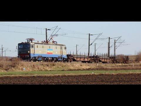 Tren de marfa CFR Marfa intra in Stroiesti - 09.04.2015