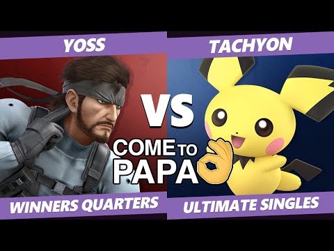 CtP3 SSBU - Yoss (Snake) Vs. Tachyon (Pichu) Smash Ultimate Tournament Winners Quarters