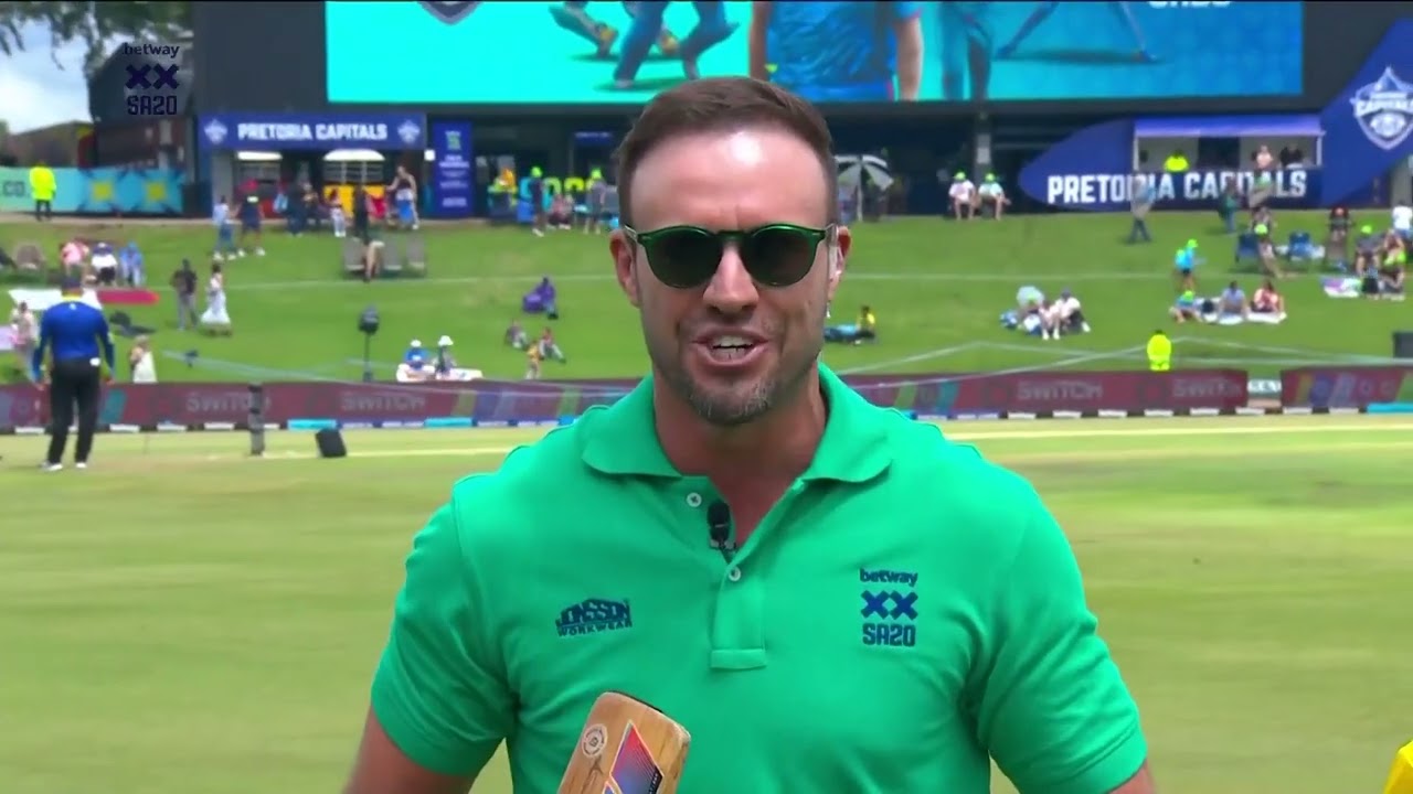 AB de Villiers Batting Masterclass with Schools SA20 players