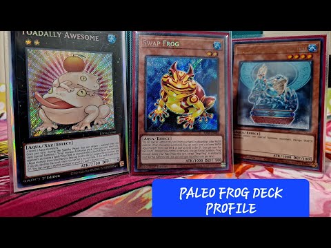 YUGIOH TCG // PALEOZOIC FROG DECK PROFILE // TOSS FORMAT