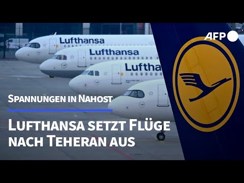 Spannungen in Nahost: Lufthansa setzt Flüge nach Teheran aus | AFP