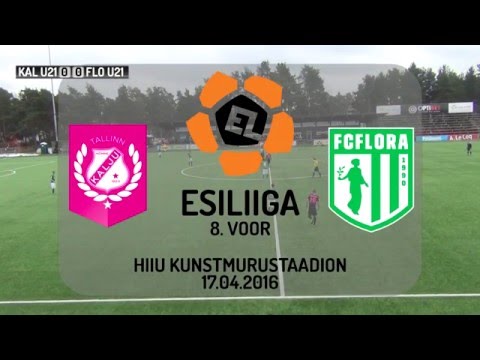 8. voor: Nõmme Kalju FC U21 - Tallinna FC Flora U21 2:2 (0:2)