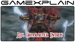 Hyrule Warriors - All Character Intros (Wii U)