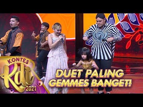 DUET PALING GEMMES! AYU TING TING FEAT IVAN GUNAWAN DAN TANIA | KONTES KDI 2021