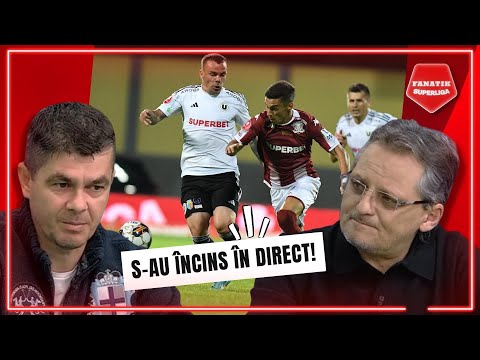 CONTRE IN DIRECT Robert Nita - Alin Buzarin inainte de Rapid - U Cluj