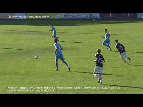 VFC Plauen - Chemnitzer FC 1:8 (1:3), Testspiel am 28.06.2019