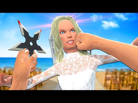 Fighting EVERYONE at a Wedding - Drunkn Bar Fight VR (Funny Moments)