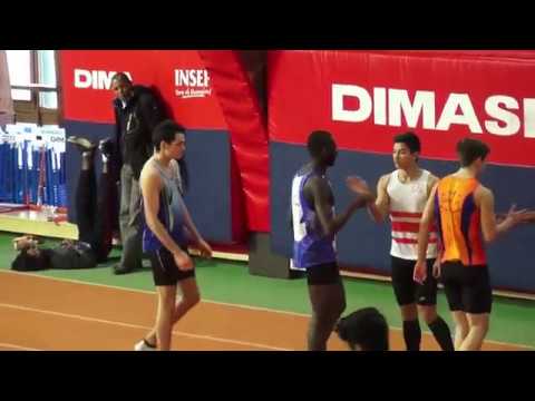 60m JUM - Les SERIES -  Championnats IDF en salle Cadets Juniors INSEP - 4/02/2018