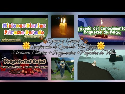 Misiones Diarias + Fragmentos + Paquetes de Velas (03-09-2026) 🐾Lyncis🐾|Sky: Niños de la Luz Sky