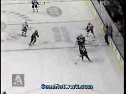 Spezza goal 1/2 vs Lightning - Jan 24/08
