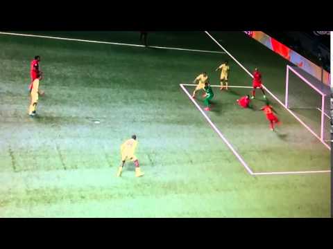 CHL ASTANA - GALATASARAY 2-2 OWNGOAL CAROLE 30.9.15