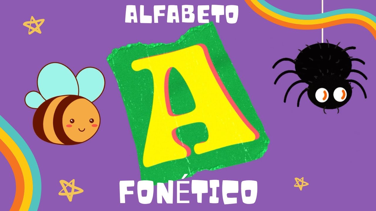 Alfabeto Fonético em Português | nome e som das letras | método fônico