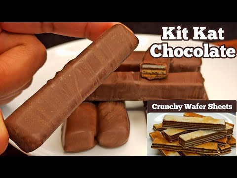 How to Make KIT KAT CHOCOLATE at Home | Homemade Kit Kat 🍫 Recipe