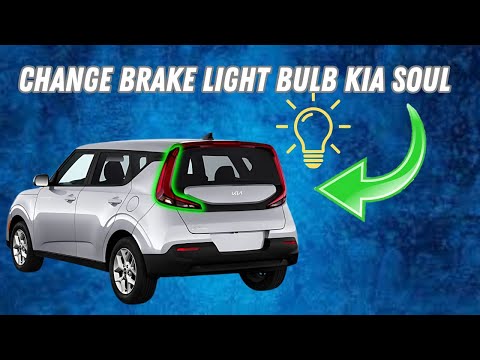 How to change brake light bulb in a Kia soul (2019-Present) 3rd Gen