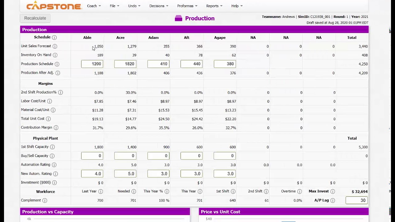 Lecture 3 Capstone Decision Making Interface