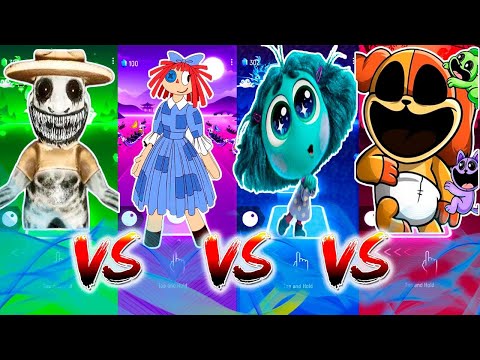 Zoonomaly🆚Digital Circus Princess Loolilalu🆚Inside Out 2🆚DogDay🎶Tiles Hop
