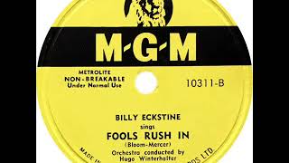 Billy Eckstine - Fools Rush In