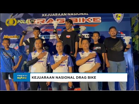 POLRES PURBALINGGA GELAR KEJURNAS DRAG BIKE HARI BHAYANGKARA KE 78