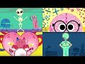 StoryBots | Songs to Learn About The Human Body | Bones, Brain, Heart, Lungs & Stomach | Netflix Jr