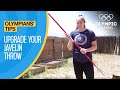 How to Throw the Javelin - The Perfect Angle ft. Kara Winger | Olympians' Tips