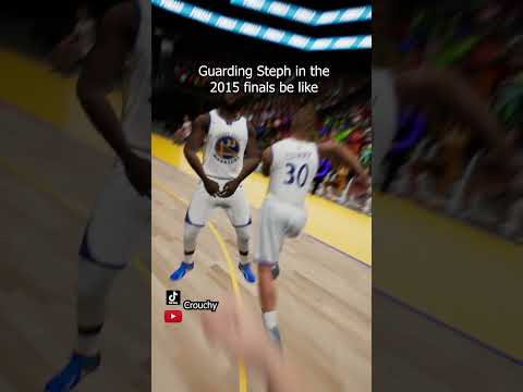 POV Guarding Steph in 2015 #nba #animation