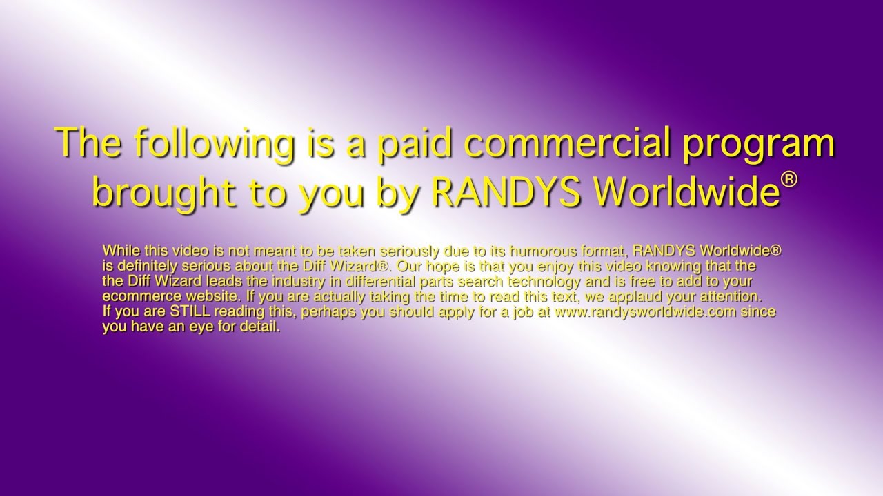 Diff Wizard Infomercial