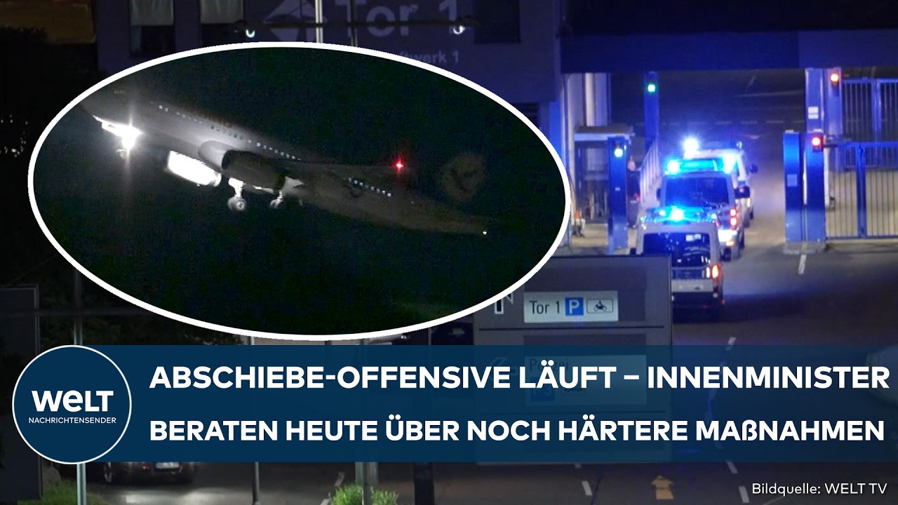 ASYL-WENDE: 32 straffällige Afghanen abgeschoben – Innenminister beraten über weitere Maßnahmen