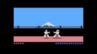 Karateka for the Atari 8-bit family