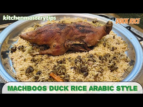 The Ultimate Duck Machboos - Arabian Comfort Food
