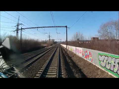 Cabview 182.002-6 Ostrava Bartovice - Knurów (část 1 Ostrava Bartovice - Chałupki)