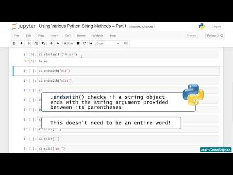 003 Using Various Python String Methods Part I