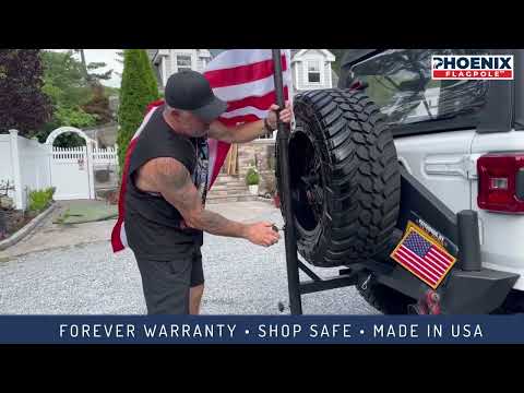 Skip Bedell & His Phoenix Outrigger on a Jeep