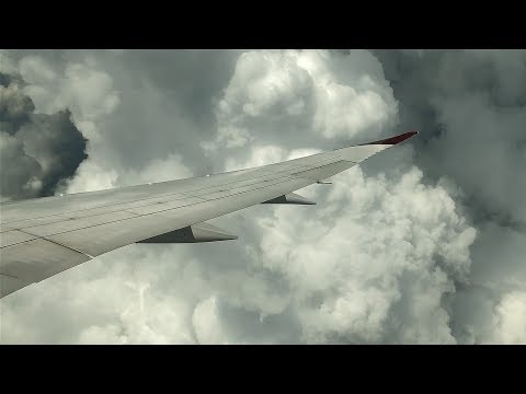 Ultimate Cumulonimbus Cloud Formations | Heavy Turbulence | Virgin Atlantic Dreamliner