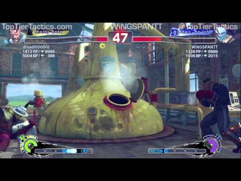 WiNGSPANTT (Vega) vs dreadl0000rd (Dudley) 2: Super Street Fighter 4 AE 2012 Ranked Matches