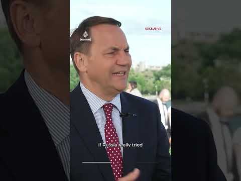 Sikorski: Russia doesn’t have the forces to invade NATO