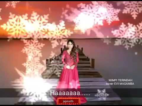 Evi's best performance when singing the most beautiful dream song. #evimasamba #evigasing