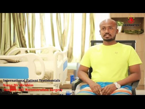 Mr Ibrahim ACL Surgery