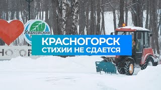 Красногорск стихии не сдается!