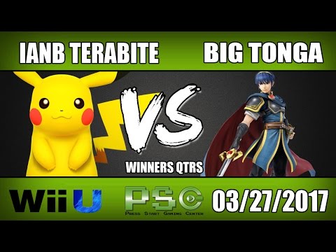 IANB Terabite (Pikachu) vs Big Tonga (Marth) Winners Quarters Wii U - S4M